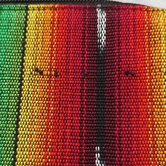 Colorful Global Tapestry Corner Zip wallet Black OS - Picture 5 of 5